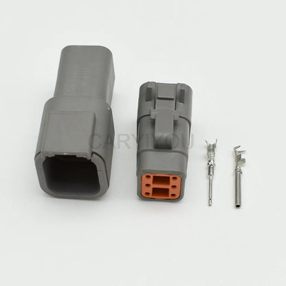 DTM06-6S DTM04-6P 6 Pin Waterproof Automotive Wire Connector with Pins ATM06-6S ATM04-6P