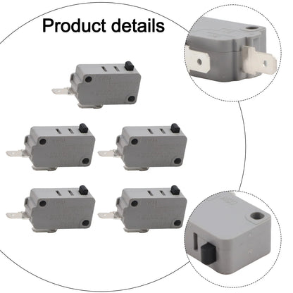 Travel Switch for KW3A Microwave Oven Normally Open Limit Switch Suitable for Use with Kitchen Appliance Repairs