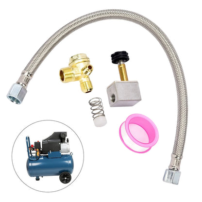Battery Valve Kit Check Valve Kit Robust Construction Versatile Compatibility Installation Kit For Compressors Valve Kit