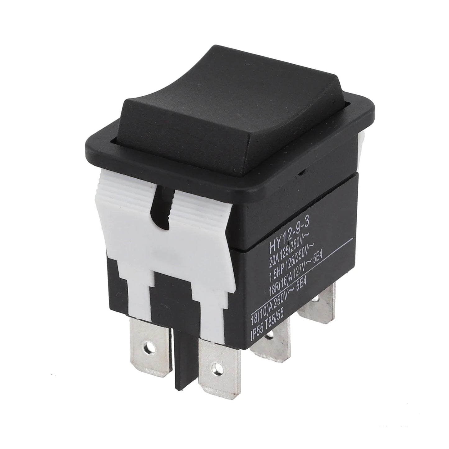 6Pins Pushbutton Rocker Switch 125250V 20A for HY1293 Easy Installation and Reliable Performance for Electrical Needs