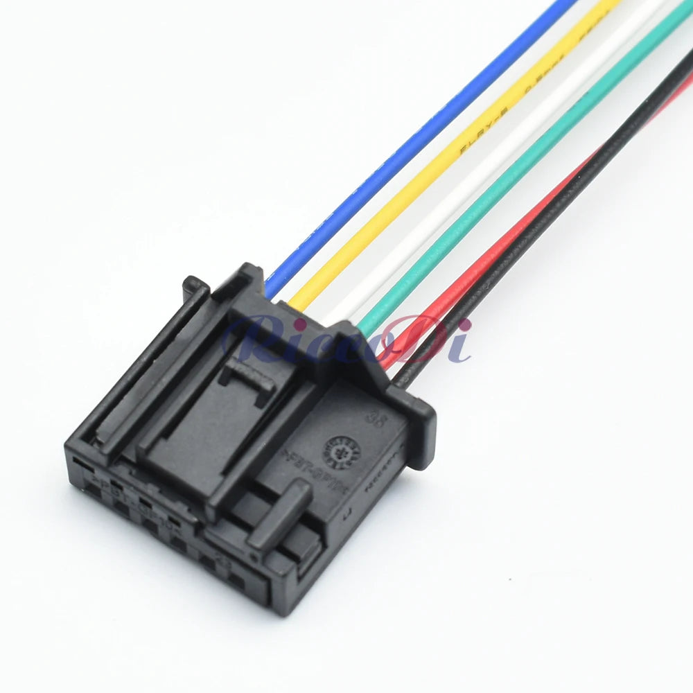 6 Pin Car Female Male Sunroof Reading Light Rearview Mirror Switch Wiring Harness Plug for VW 1355082-1 6Q0972716