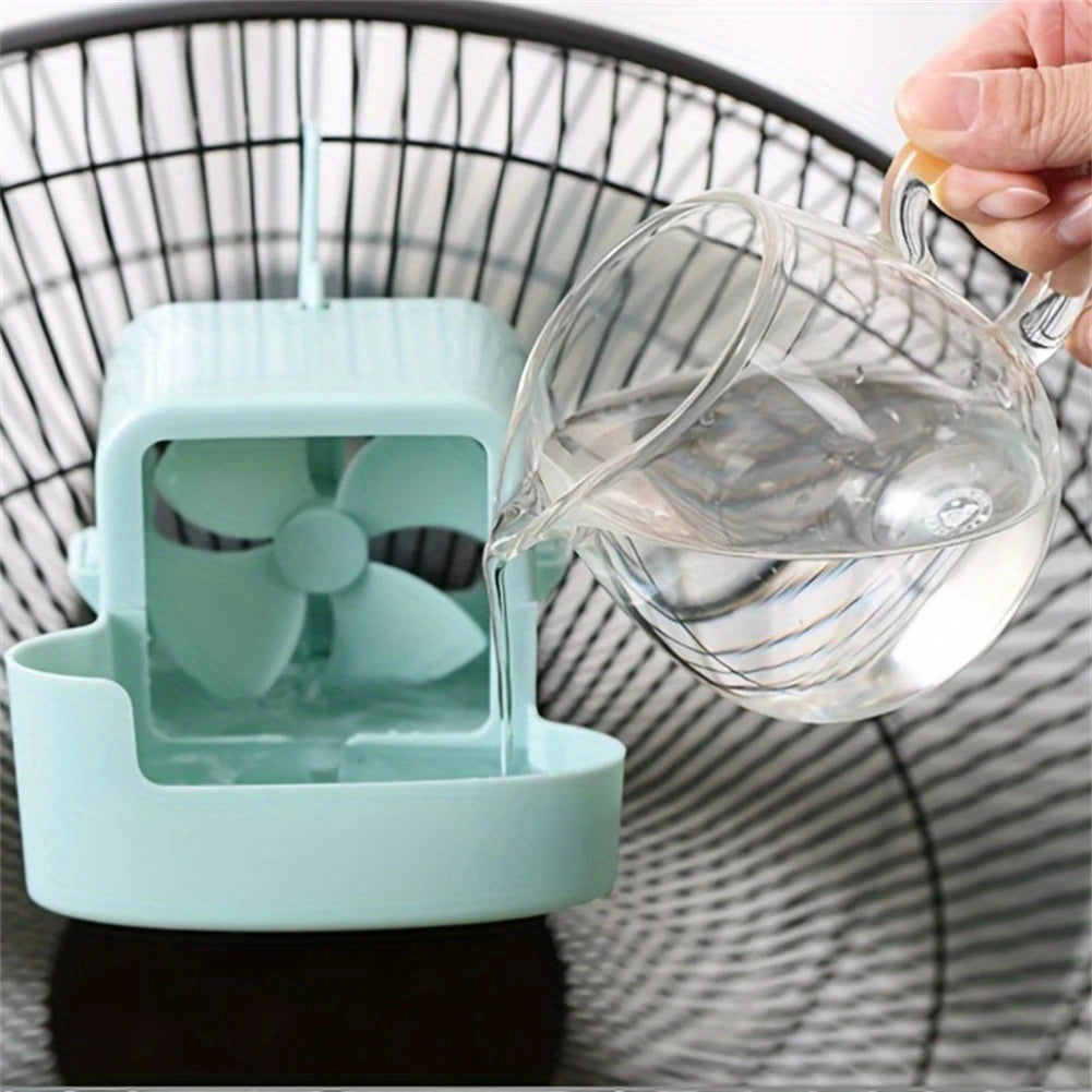 Travel Cooling Device Portable Fan Cooler Quick Installation Fan Cooler Ice System Lightweight Design Portable Travel Accessory