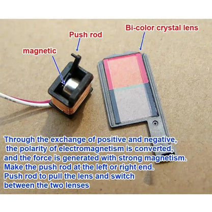 1pc R-CUT Double Filter DC 3V-5V Electromagnetic Switch Drawer Security Lens DIY Accessories