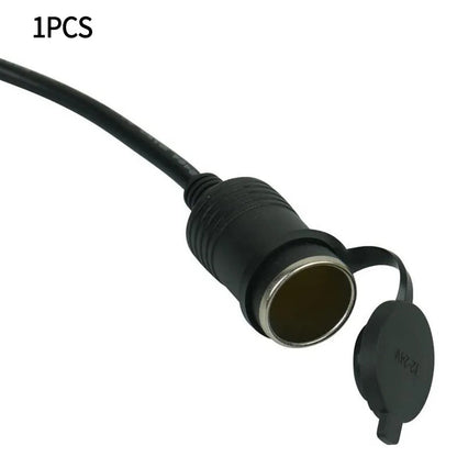 50 Amp For Anderson Plug To 16A Female Cigarette Socket Adaptor 300mm 12/24v 12AWG For Refrigerator Caravan Camping Trailer