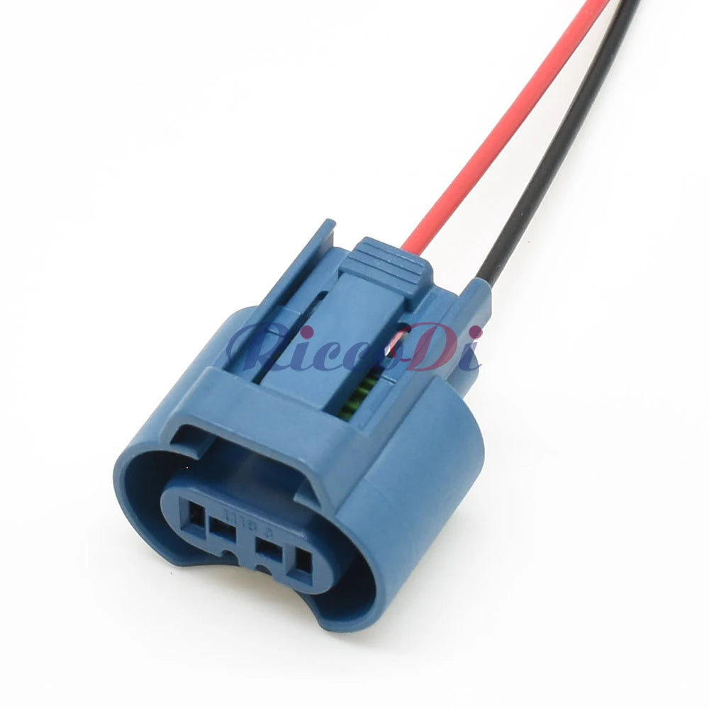 2-Pin Automotive Female Connector DJ7029W-2.8-21 — Low Beam & Fog Lamp Plug for Toyota Corolla & VW Golf 6