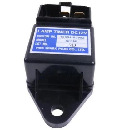 S81NL Relay For Kubota 12V Models 15694-65990 And 15694-65992 For Kubota D1105 Series Diesel Engines Relay