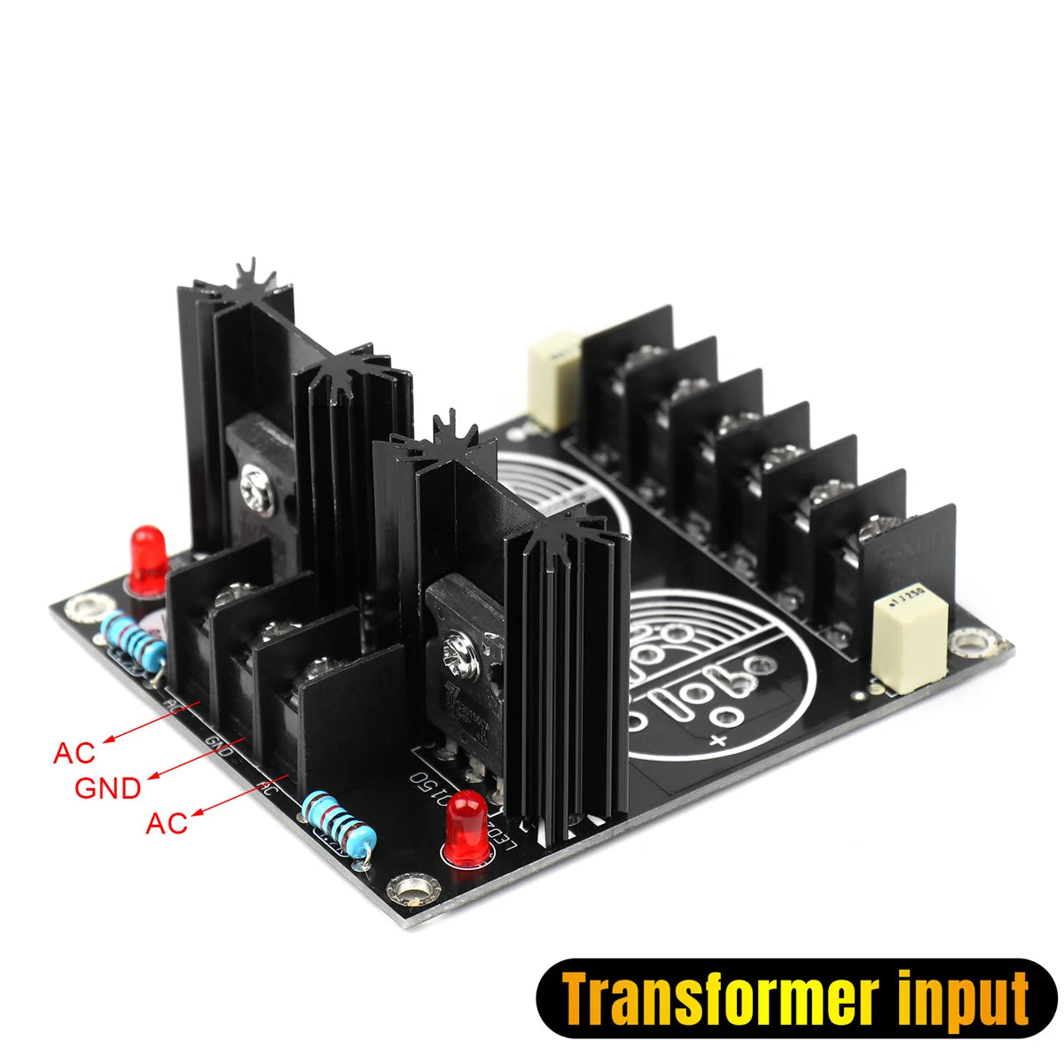 Schottky Rectifier Power Supply Board 120A for DIY Speaker Amplifier