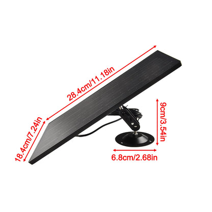 Outdoor Charger ABS PC IP Waterproof And Weatherproof IP65 Waterproof Solar Camera Charging Board Sustainable Energy Solution