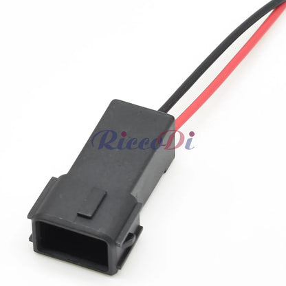 2 Pin Automotive Fuel Injector OBD2 Connector Male and Female Waterproof Wiring Plug Compatible with 6189-0533 for Honda