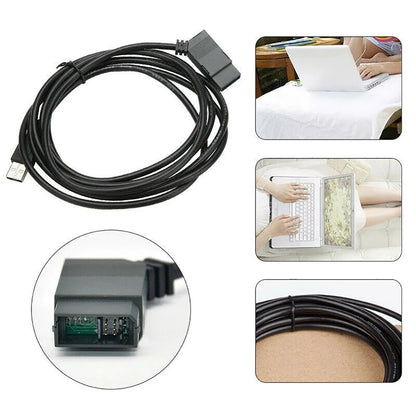 PLC Programming Cable LOGO USB-CABLE For Siemens LOGO 6ED1 057-1AA01-0BA0 Black PLC Programming Cable Electrical Wires