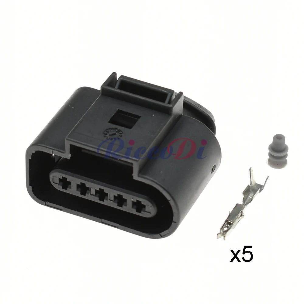 5 Pin 1.5mm Electrical Plug Auto Sealed Male Female Connector Kit 1J0973805 1J0973705 For AUDI VAG Volkswagen