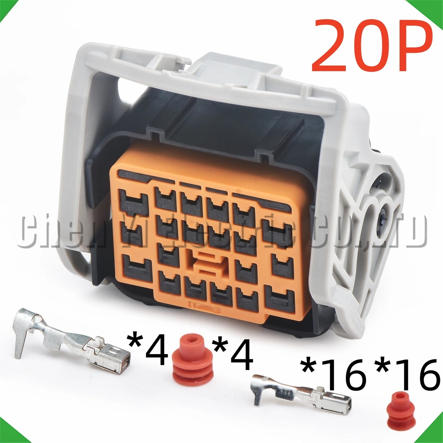 20 Pin Engine Headlight Connector HP641-20020 for Hyundai Tucson Kia K2 K3 K5