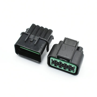 PB625-10027 / PK501-10020 Automotive 10-Pin Waterproof Connector — Female Male Plug for Car & Motorcycle
