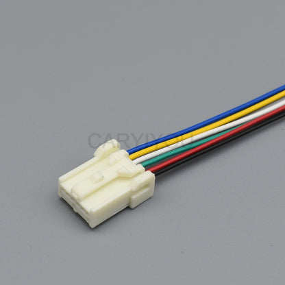 6 Pin Female Male Automotive Rear View Camera Wire Socket Connector 7282-8663 7283-8660