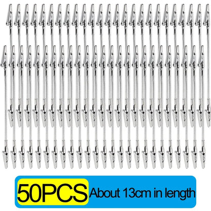 Multifunction Alligator Clip Note Holder – Double Head Flexible Hose Memo Card & Photo Picture Holder for Office & DIY Display