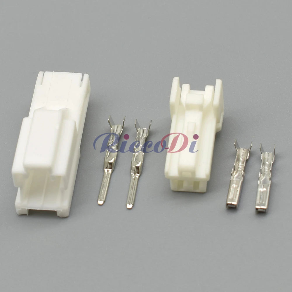 2-Pin Automotive Connector DJ7026Y-2-11 / DJ7026Y-2-21 | 7123-8326 / 7122-8326 | Sealed Light Socket Wiring Harness Plug