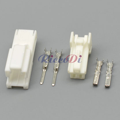 2-Pin Automotive Connector DJ7026Y-2-11 / DJ7026Y-2-21 | 7123-8326 / 7122-8326 | Sealed Light Socket Wiring Harness Plug