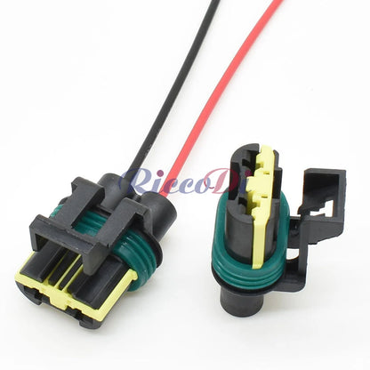 2 Pin 6.3mm Waterproof Female Connector 444230-1 DJ7026D-6.3-21 Automotive Wiring Harness