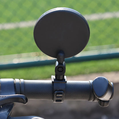 Universal Bike Mirrors Bike Handlebar Adjustable Rotating Wide Angle Rear View Mirror 360 Degree Rotation Cycling Accessories