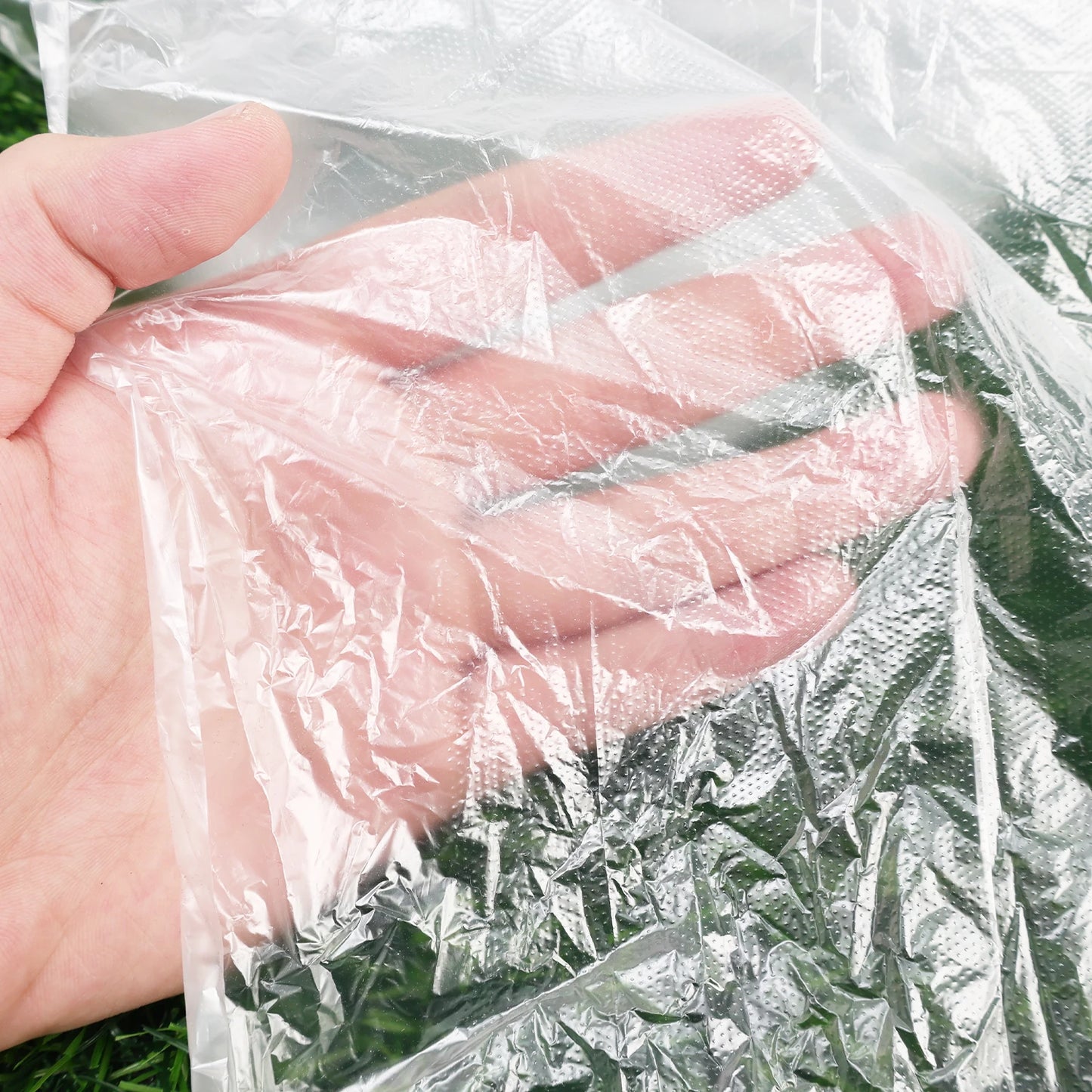 Winter Plant Covers Freeze Protection Plastic Transparent Plant Film Cover Waterproof Frost Bags for Outdoor Garden Supplies