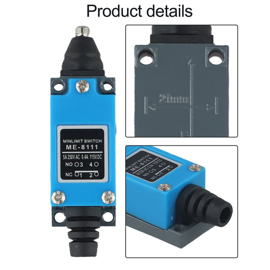 Industrial Switch ME-8111 Limit Switch High-strength Shell Metal Swing Rack Smooth Movement Electrical Circuits