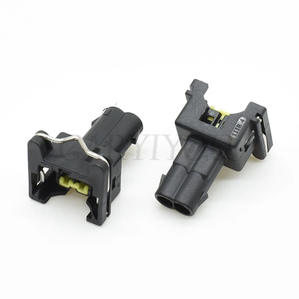 2 Pin Automotive Oil Sensor Connector Female Plug Socket with Wire DJ7023CX-3.5-21
