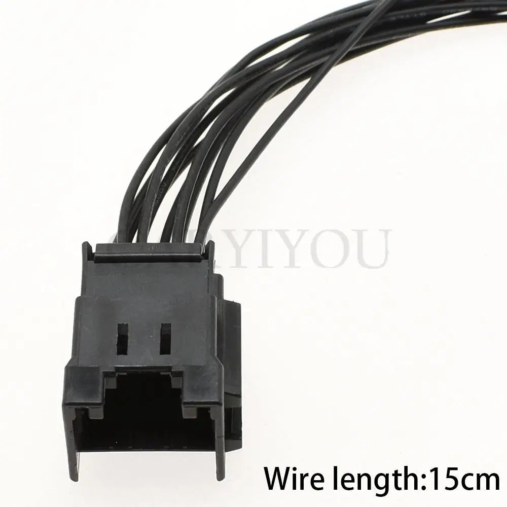 12 Pin Window Lifter Assembly Connector 174058-2 174045-2 DJ7121C-1.2 PA66 Black Socket