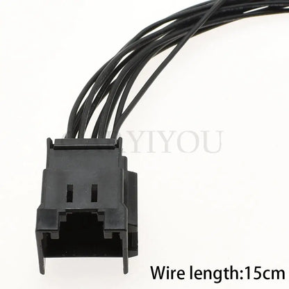 12 Pin Window Lifter Assembly Connector 174058-2 174045-2 DJ7121C-1.2 PA66 Black Socket