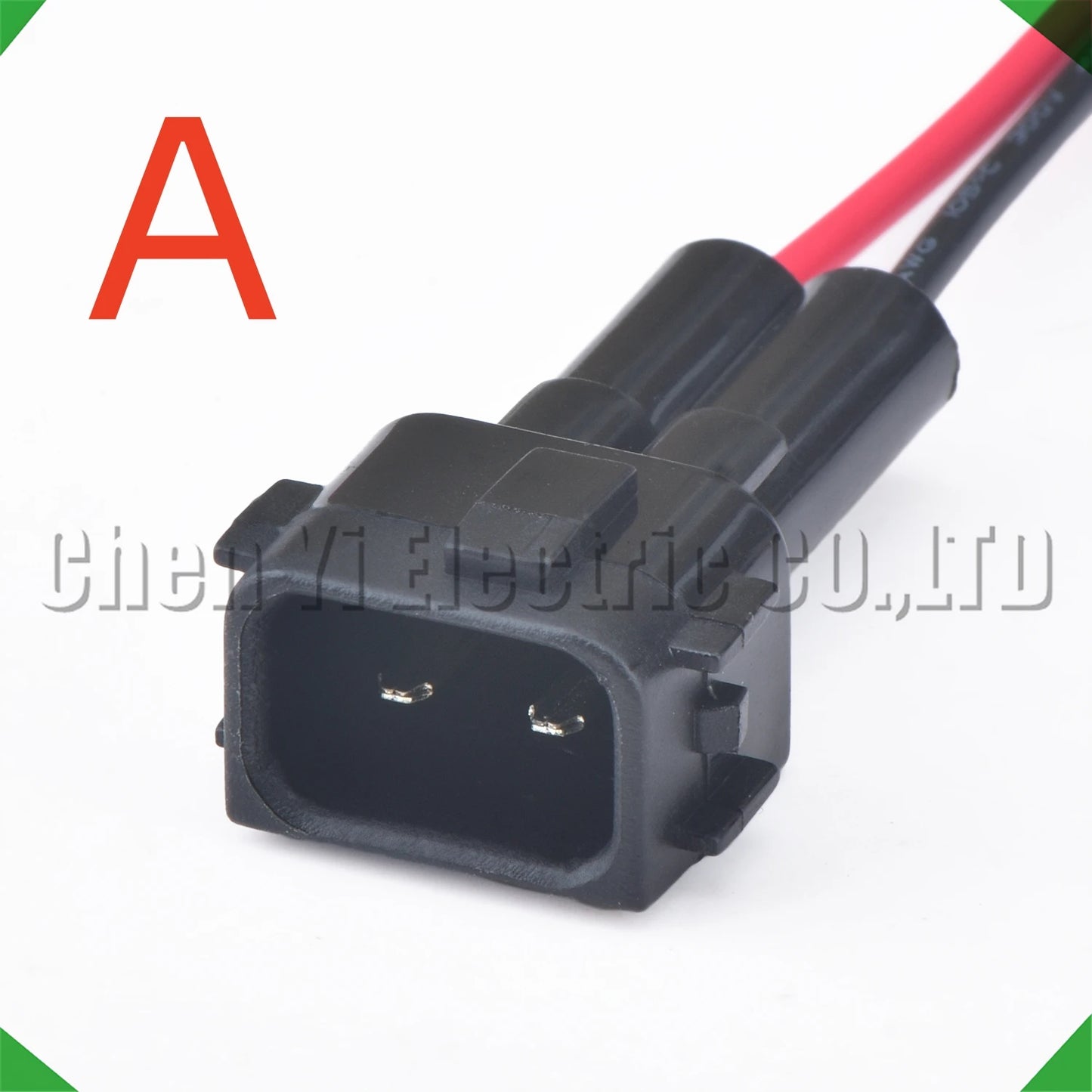 2 Pin Automotive Waterproof NH1 OBD2 Fuel Injector Connector Wire Harness Plug 6189-0553 1121700222AB001 for Honda CRV Civic