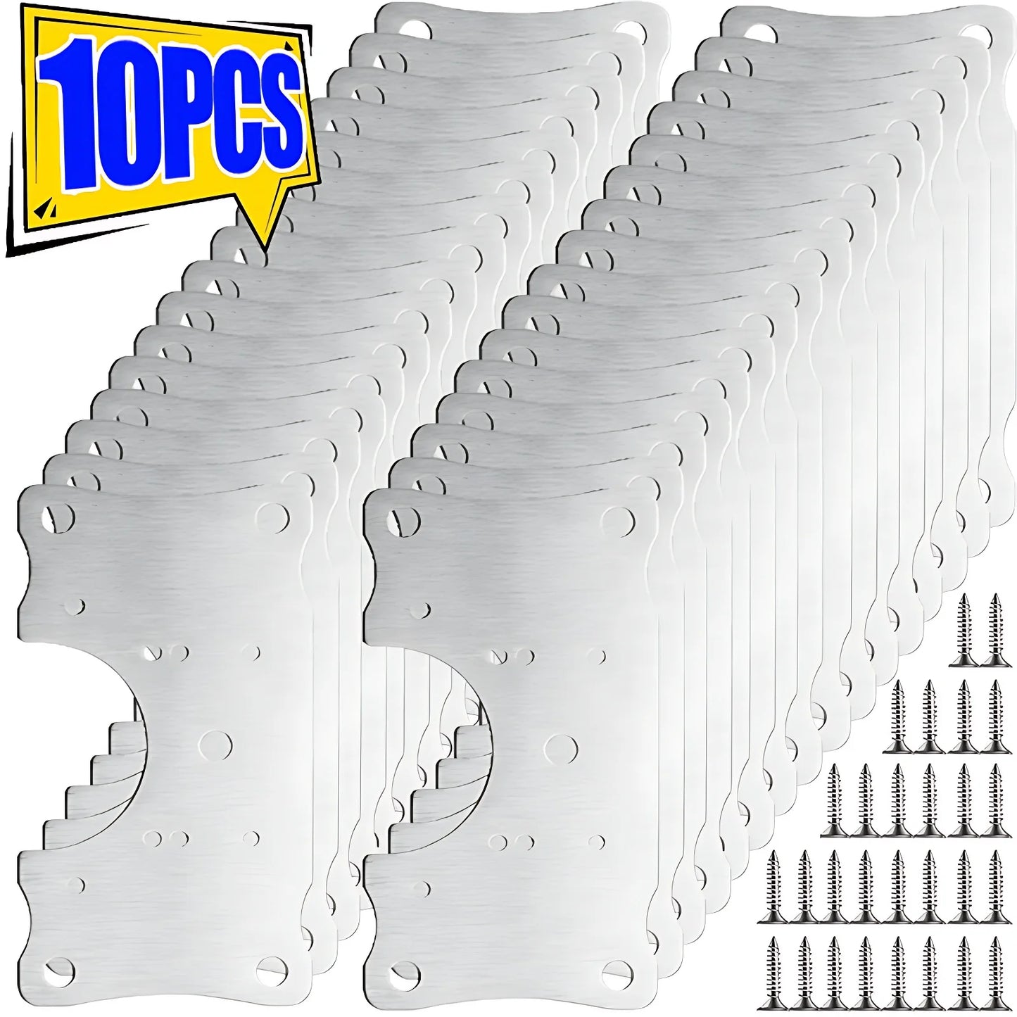 Stainless Steel Hinge Repair Plate for Cabinet Door Fixing