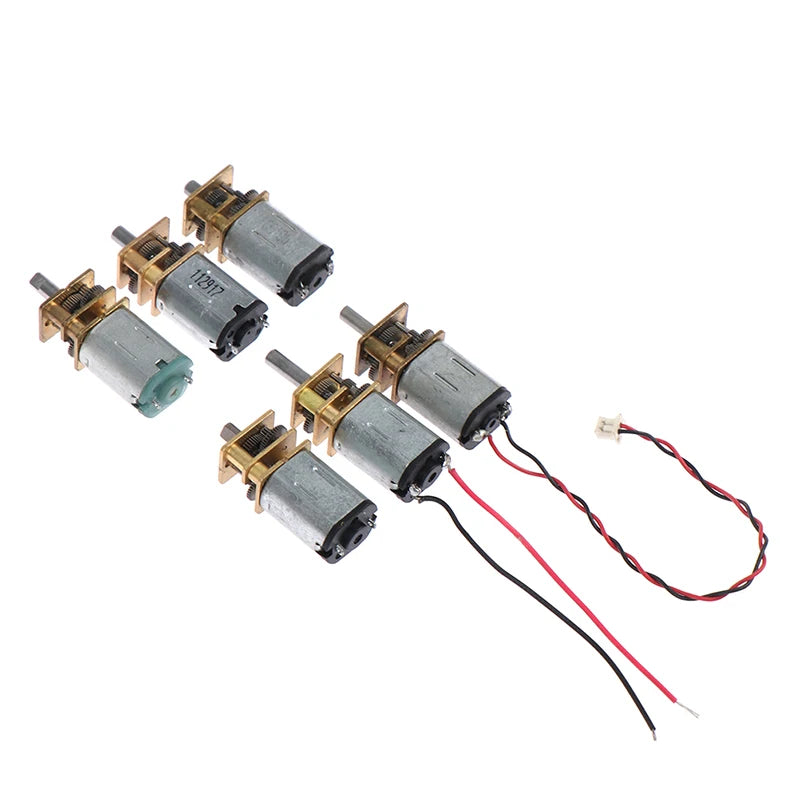 1pc Metal Gearbox Reducer  Electric Motor DIY Toy Micro N20 Gear Motor Slow Speed