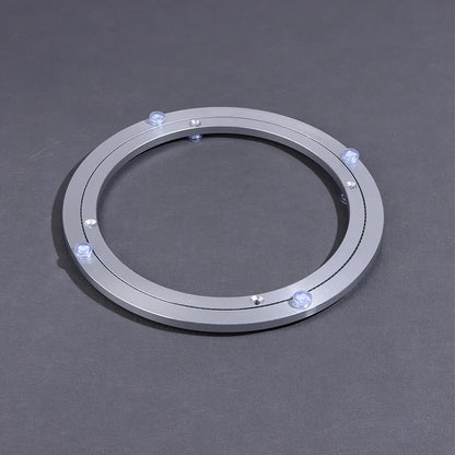 Smooth Swivel Plate Rotating Table Rotating Round 5/5.5/8/10/12 Inches Aluminum Ball Bearing Turntable Bearings Swivel Plate