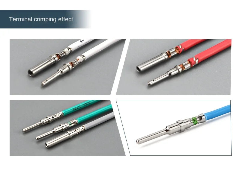 6 Pin Way Deutsch DT04-6P DT06-6S Waterproof Electrical Wire Connector 16-22 AWG DT Series Male Female