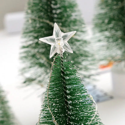 1/3PCS Christmas Tree Night Light Pine Needle String Lights Battery Powered for Home Desktop Decor New Year Party Gift Decor