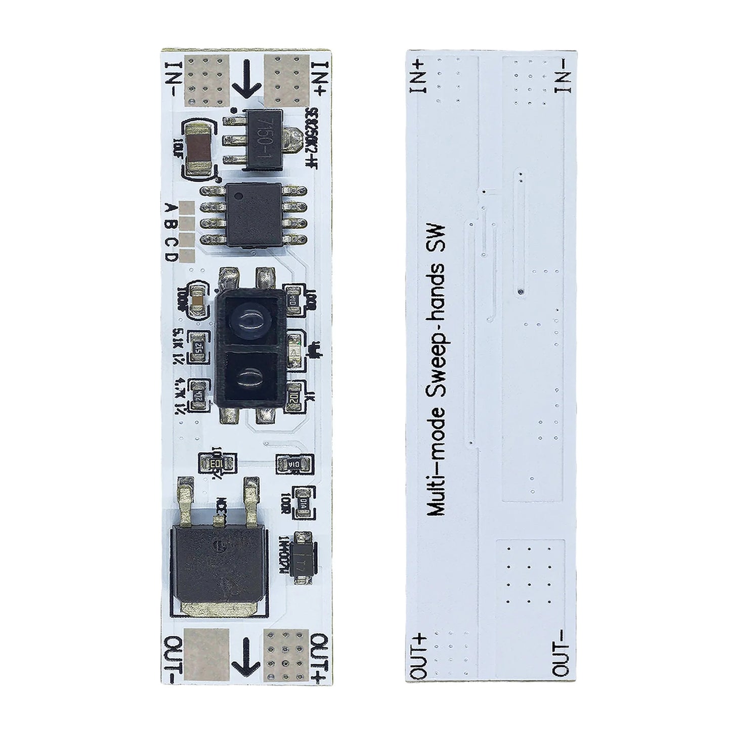 Short Distance Sweep Hand PIR Motion & Capacitive Touch Sensor Module 5V-24V 5A 120W LED Dimming Control
