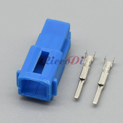 2 Pin Audio Tweeter Connector 174463-1 7123-8326 DJ7022Y-1.8 White Blue Instrument Panel