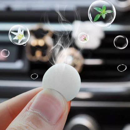 Car Air Freshener Solid Perfume Tablets Air Vent Perfume Refill Fragrances Car Interior Perfume Diffuser Tablet Accessories