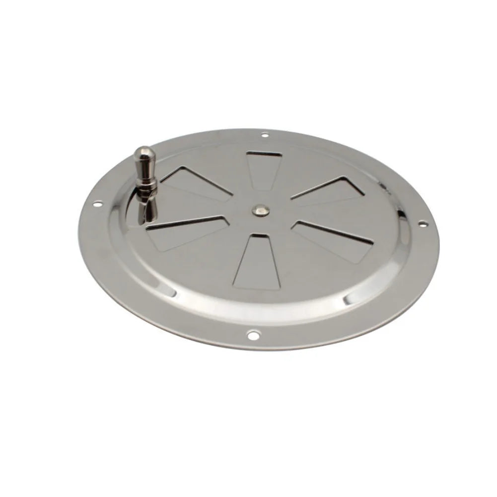 125mm/150mm Adjustable Ventilation Grilles Stainless Steel Open Close Ventilation Panels Round Ventilation Exhaust Grille