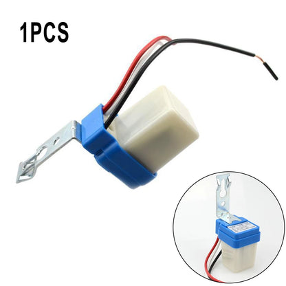 Automatic Photo Control Switch Garden Port Road Lighting Factories AC DC 12-220V 5*4.2*3.3cm Blue Controller Switch