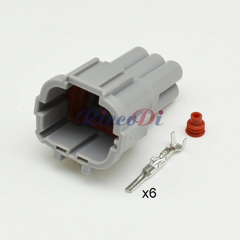 Sumitomo 6 Pin Waterproof Auto Connector Car Headlight Male Female Plug 6188-0560 6189-1175 6185-5177 For Teana