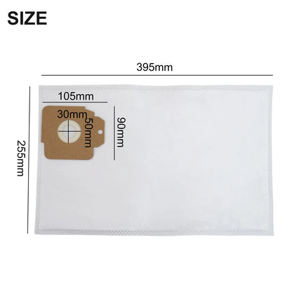 Replacement Dust Bags for Floor & Home Cleaning, Large Capacity, Sturdy Design with Comprehensive Filtration
