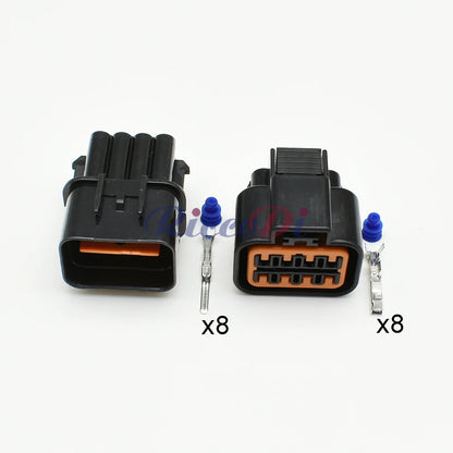 8-Pin Headlight Connector PB625-08027 / PB621-08020 for Hyundai KIA — OEM Wiring Harness Plug