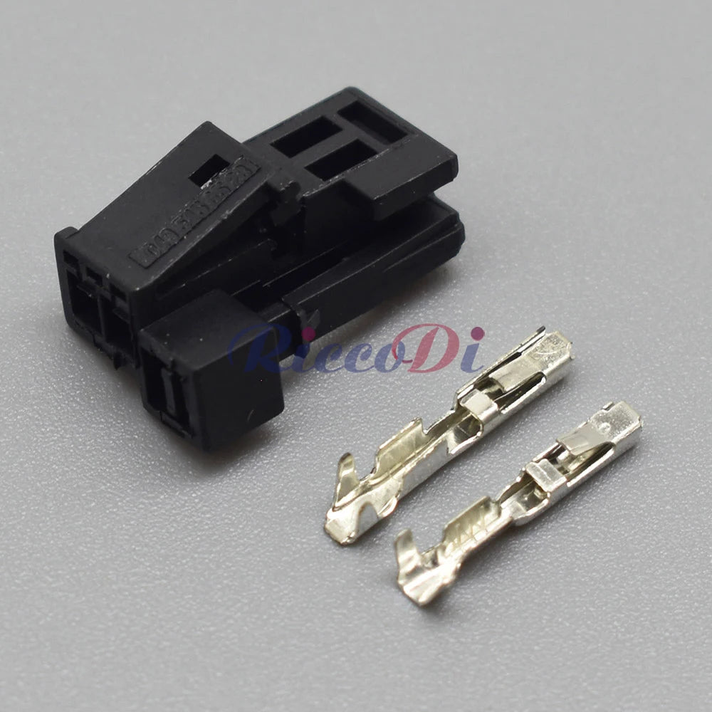 2 Hole Car Connector Plug for Mercedes Benz CAN New C-Class Tweeter Audio Socket 1-1418639-1