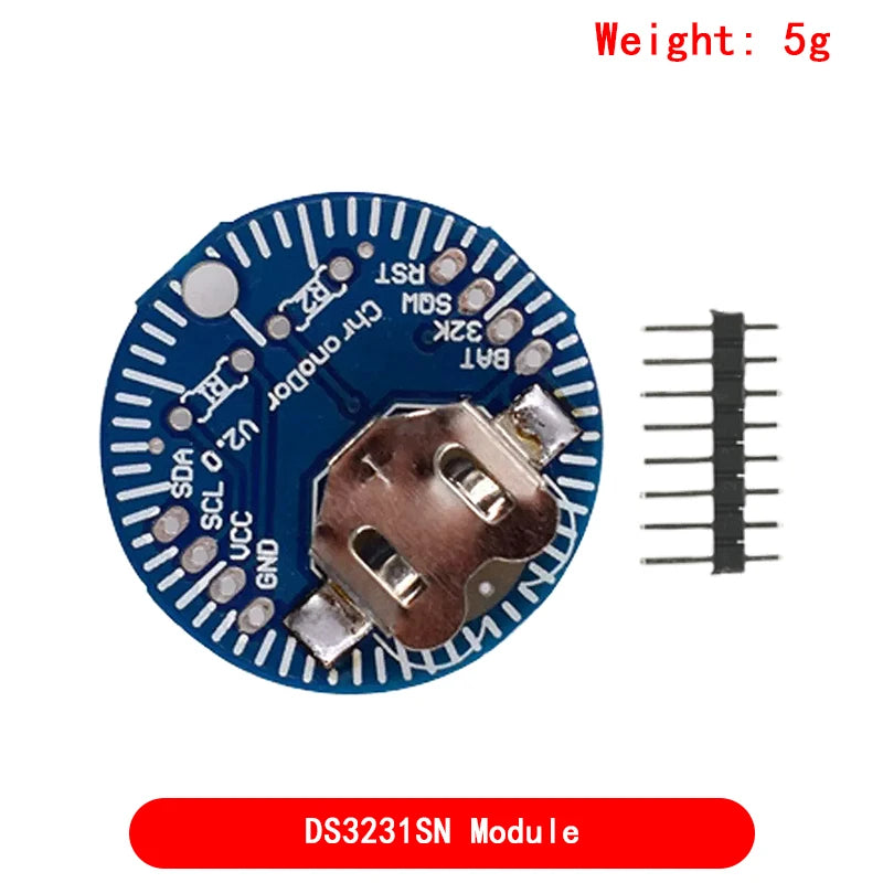 PCF8563 DS3231 DS1302 I2C Precision RTC Real-Time Clock Memory Module for Arduino