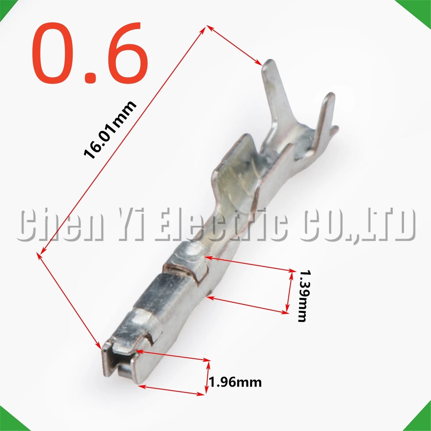 50PCS 0.6mm Crimp Terminal Pins 8100-3617 8100-3455 Automotive Connector Pins