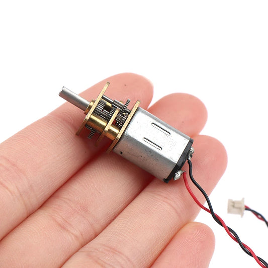 1pc Metal Gearbox Reducer  Electric Motor DIY Toy Micro N20 Gear Motor Slow Speed