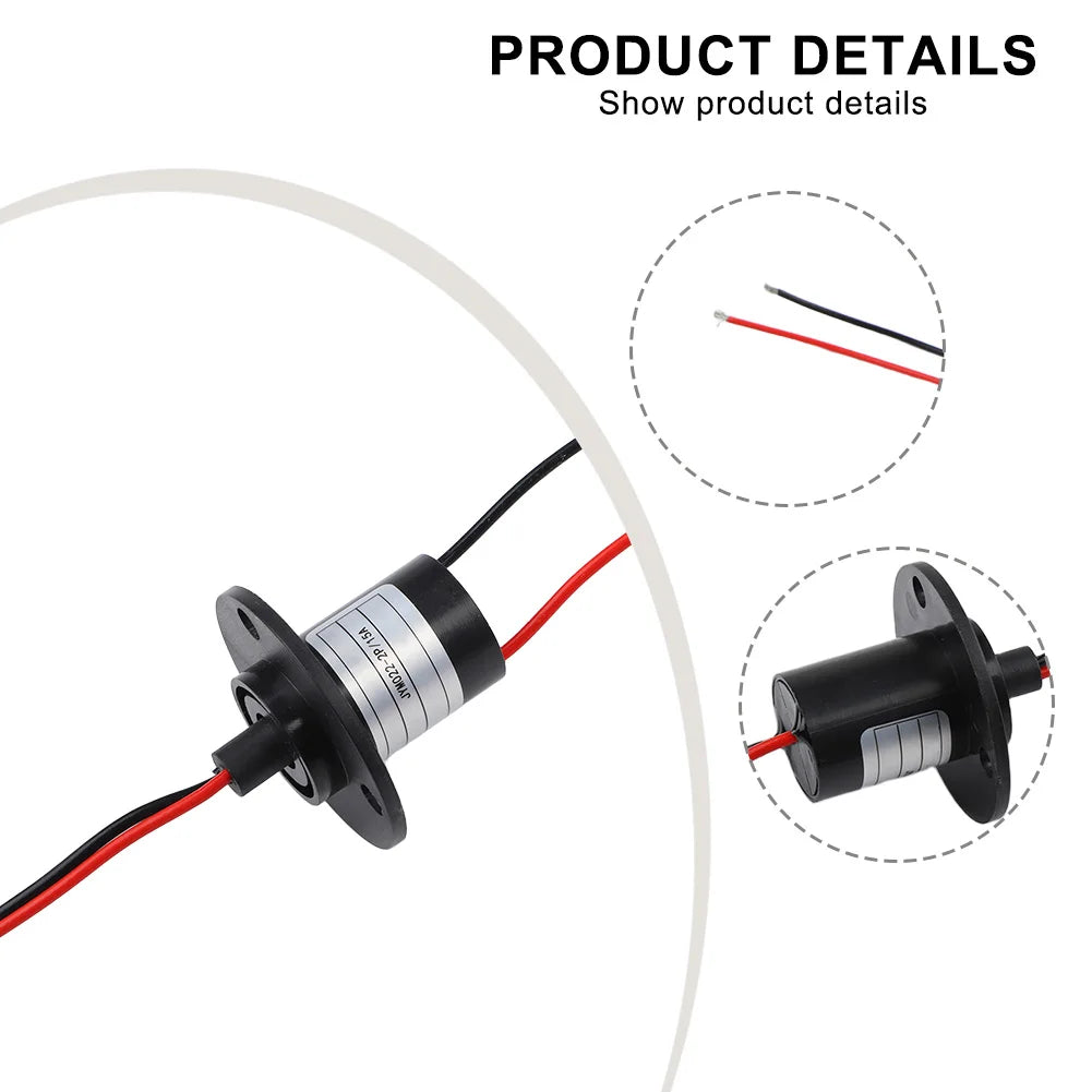 Suitable For PTZ All Kinds Of Machinery And Equipment Conductive Slip Ring Slip Ring Electrical Slip Ring 10 Million Revolutions