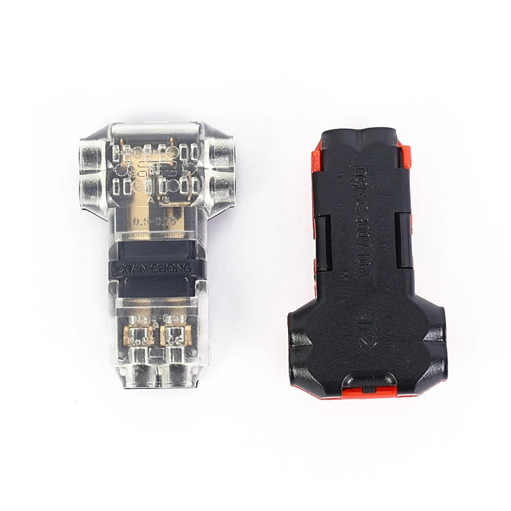 T Tap Wire Connector Low Voltage 2 Pin Splicing Connector