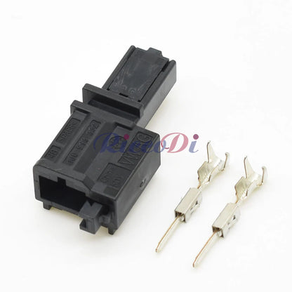 2 Pin Female Male 1.5 Series Automobile Trunk Light Electric Wire Connector For VW Audi 1J0973332 1J0973119