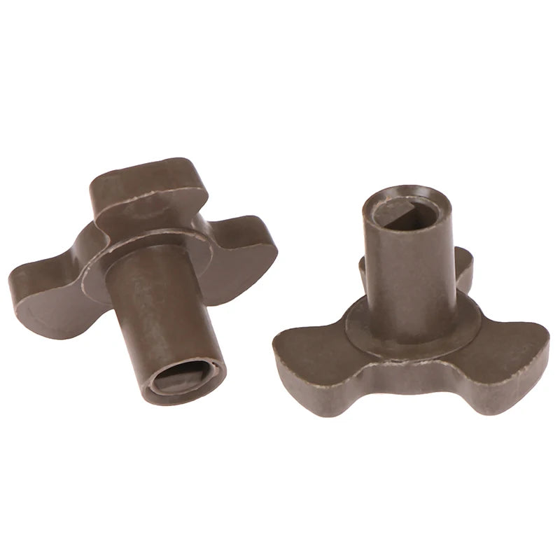 2Pcs Coupler Tray Shaft 17mm Microwave Oven Turntable Roller Guide Support